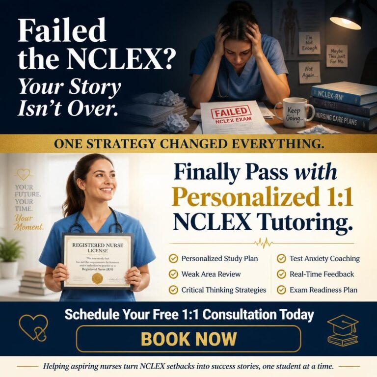 Tutoring for NCLEX Exam